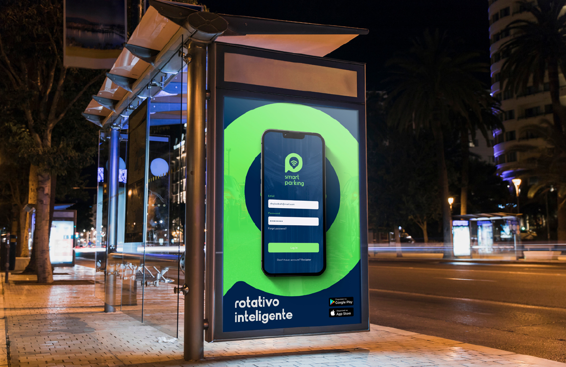 Branding Smart Parking - Pixograma Estúdio de Criação