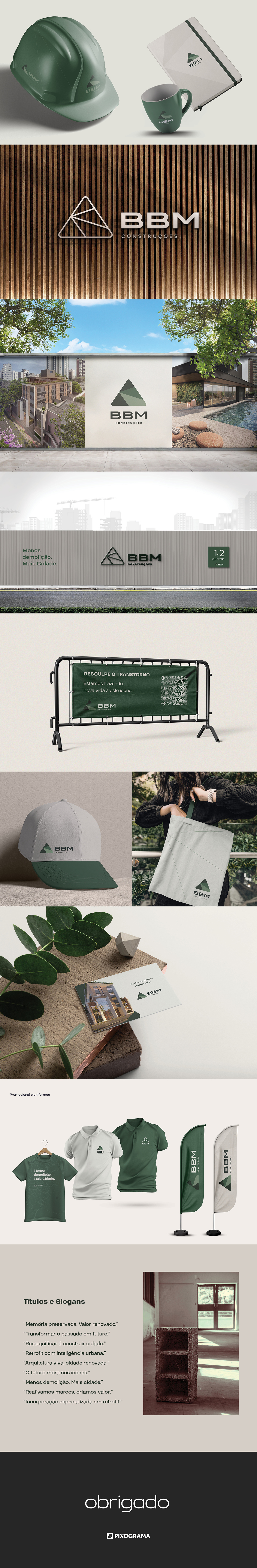 Branding Coonup Edificações - Pixograma