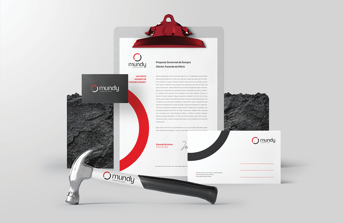Branding Mundy Construtora - Pixograma Estúdio de Criação