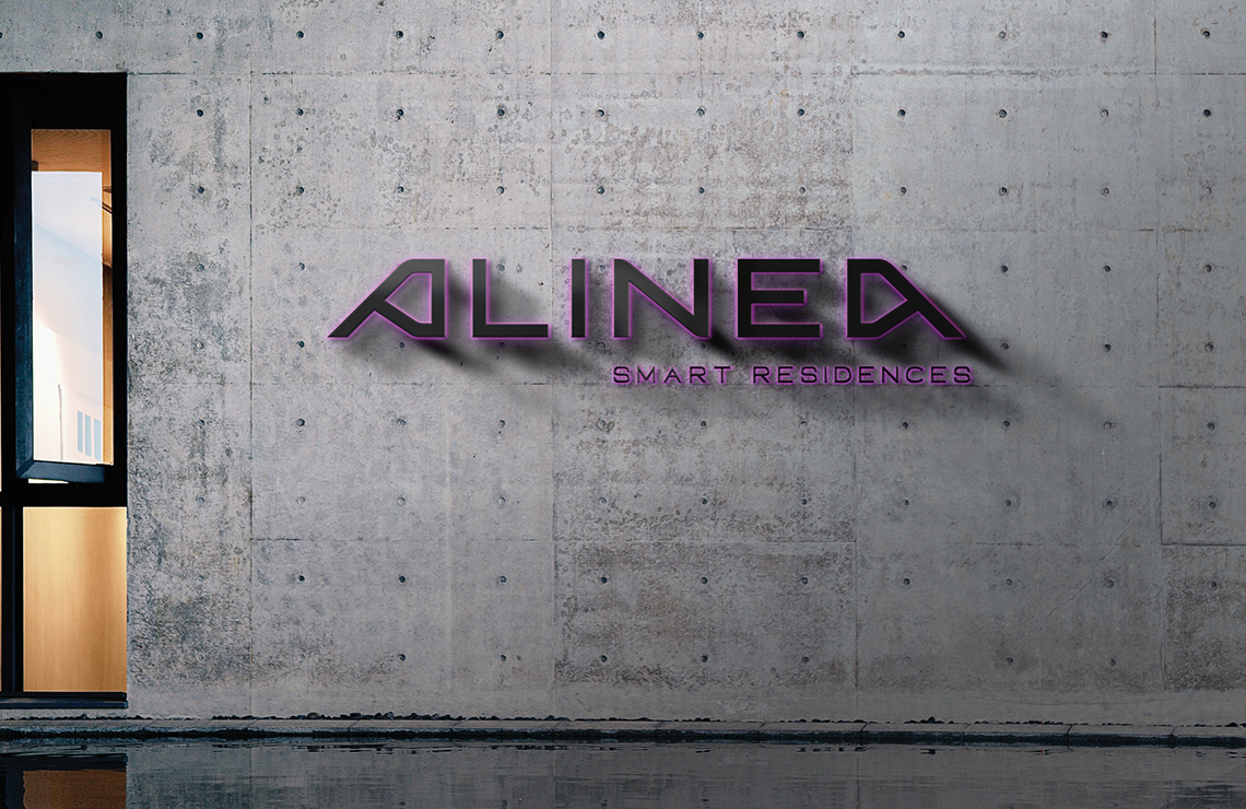Branding Alinea Smart Residences - Pixograma Estúdio de Criação