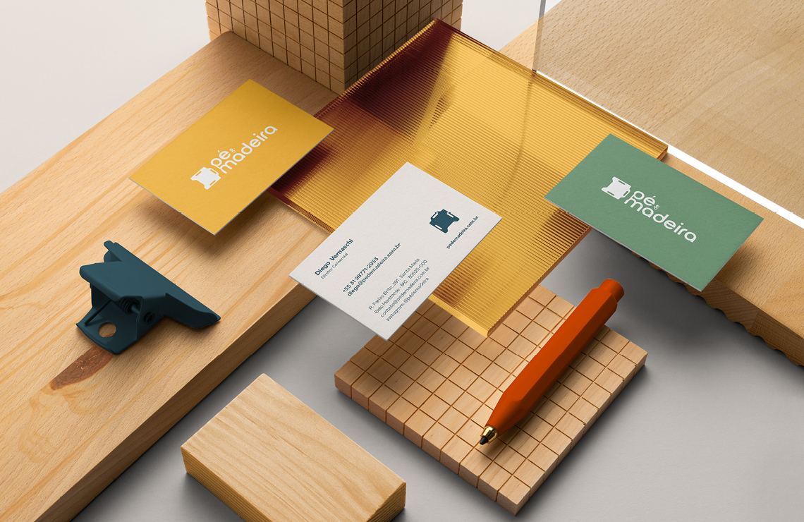 Branding Pé de Madeira - Pixograma Estúdio de Criação