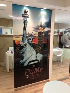 FlyMe Travel Boutique - Logo - Portfolio - Pixograma Estúdio de Criação publicitária BH