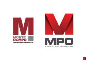 MPO construções - Branding - logomarca - Pixograma - Design e publicidade em Belo Horizonte