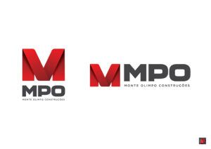 MPO construções - Branding - logomarca - Pixograma - Design e publicidade em Belo Horizonte