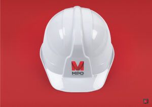 MPO construções - Branding - logomarca - Pixograma - Design e publicidade em Belo Horizonte