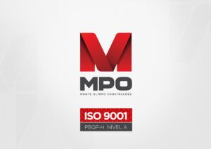 MPO construções - Branding - logomarca - Pixograma - Design e publicidade em Belo Horizonte